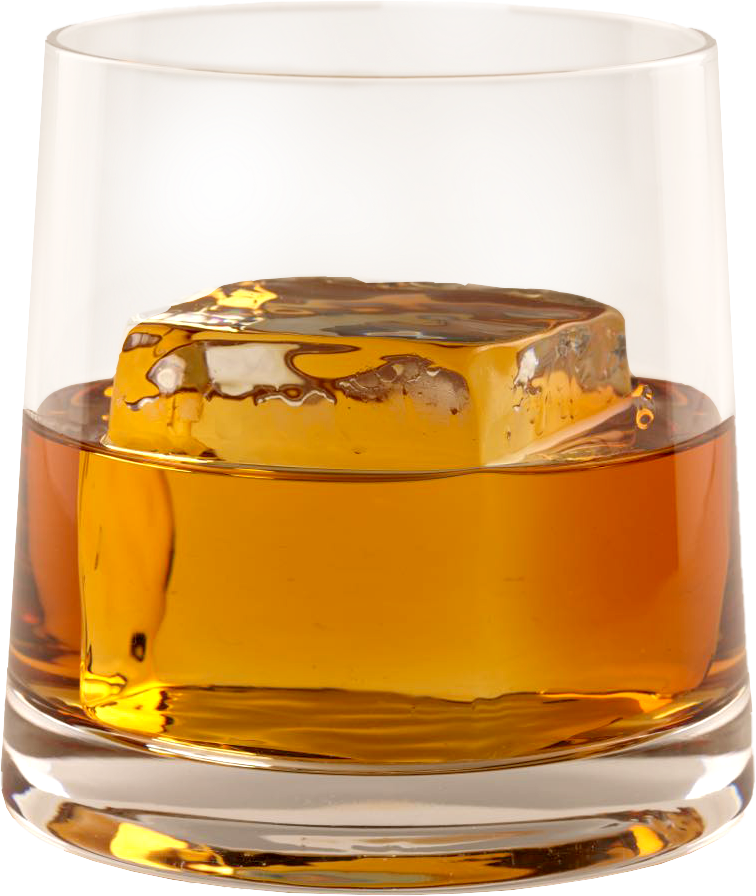 A glass of Four Roses Bourbon